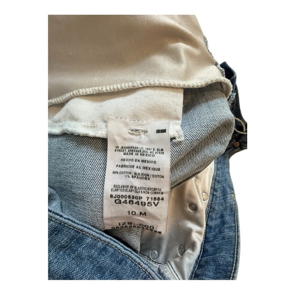 Lee Riders Women’s Light Wash Jean Shorts - Size 10 - Picture 5 of 11